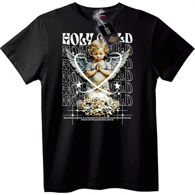 NOONEBRAND Тениска Свят Ангел - M, White