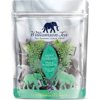 Williamson Tea zelený čaj s mátou 15 pyramidových sáčků