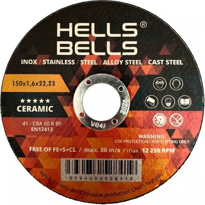 Hells Bells 150x1,6x22,2 mm HBSG15016