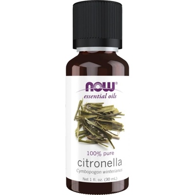 NOW Citronella Oil | 100% Pure Cymbopogon Winterianus [30 мл]