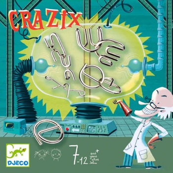 DJECO Забавна логическа игра - главоблъсканица Djeco - Crazix (DJ08463)