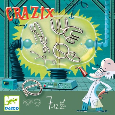 DJECO Забавна логическа игра - главоблъсканица Djeco - Crazix (DJ08463)