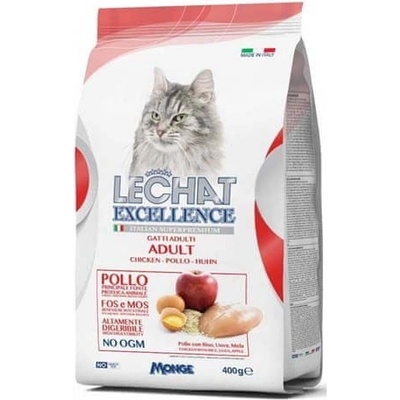 MONGE LECHAT EXCELLENCE ADULT Chicken 0,4 kg