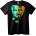 NOONEBRAND Тениска Breaking Bad Разделено Лице - S, Black