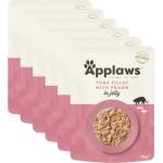 Applaws Пакетче за котки с тон и скариди в желе 6 x 70 г