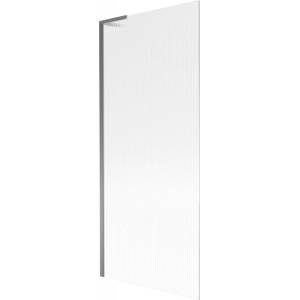 Mexen Next L параван за вана, 1-крилен, 80 x 150 см, ивици, gun metal - 895-080-000-03-09-95 (895-080-000-03-09-95)