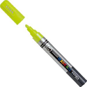 LYRA Graduate Mark Permanent Химикал маркер 2 mm Neon Yellow 1 бр (6820304)