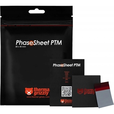Thermal Grizzly PhaseSheet PTM - 50 x 40 mm S-TG-PS-50-40 – Zbozi.Blesk.cz