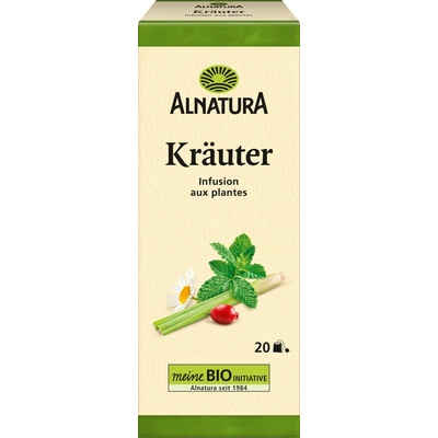 Alnatura Bio bylinný čaj 20 čajových sáčků