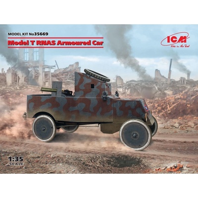 ICM Model T RNAS Armoured Car 1:35