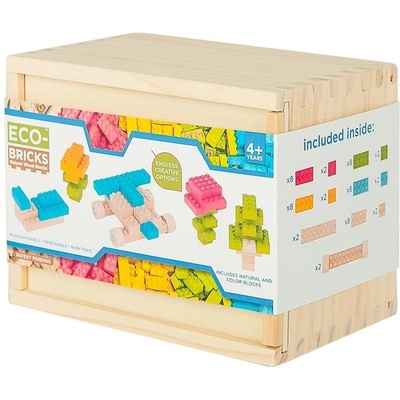 Once Kids Eco-Bricks Color 54 ks