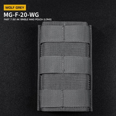 Wosport Fast type Single molle na 7.62 zásobníky pro AK šedá