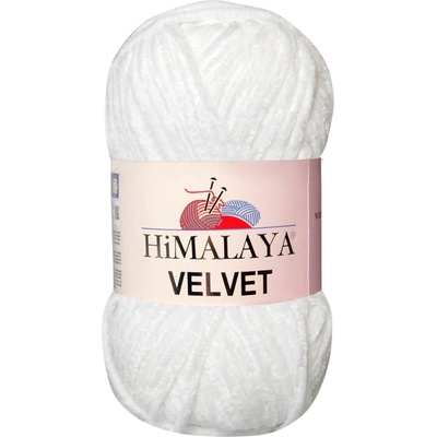 Himalaya Velvet 900-01 Плетива прежда (90001)
