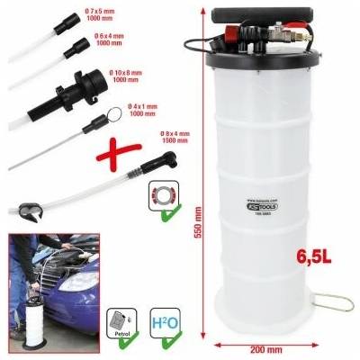 KS TOOLS Plniaca/vypustacia pumpa, univerzalna 160.0865