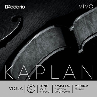 D'Addario Kaplan Vivo Viola C String Long Scale Medium Tension