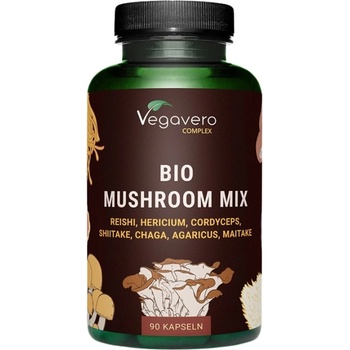 Vegavero Bio Mushroom Mix [90 капсули]