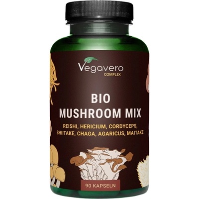 Vegavero Bio Mushroom Mix [90 капсули]