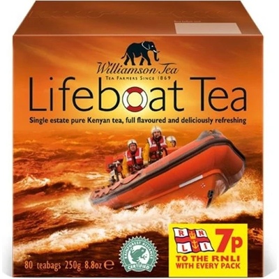 WILLIAMSON TEA černý čaj LIFEBOAT 80 sáčků / 250 g