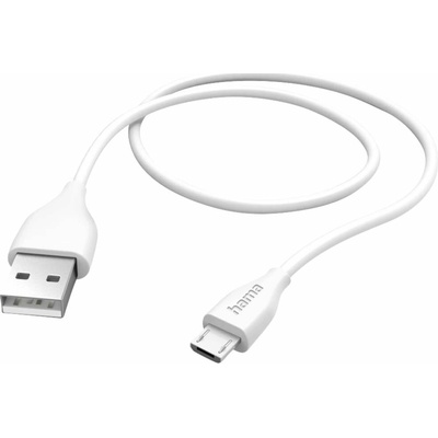 Hama 00201587 Nabíjací USB 2.0 USB-A zástrčka USB Micro-B zástrčka 1,5m bílý