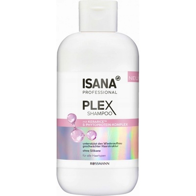 Isana Plex šampón - opravuje poškodenú štruktúru vlasov 250 ml
