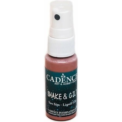 Cadence Metalický třpytivý sprej 25ml měděná