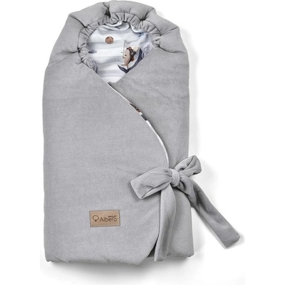 Klups Zavinovačka do autosedačky Velvet Moon Hedgehog grey
