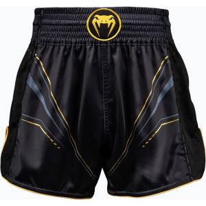 Venum Мъжки тренировъчни шорти Venum Streamline Muay Thai black/gold