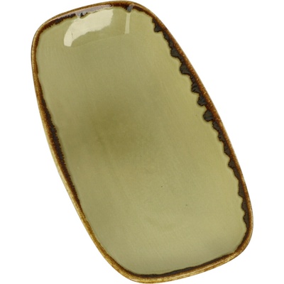 DUDSON Talíř mělký obdélníkový 298x153 mm Harvest Green