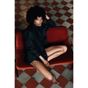 Muuv Muuv. риза дамска от памук CLASSIC x Shameless (oversize.shirt.CLASSIC) - answear - 117,33 лв