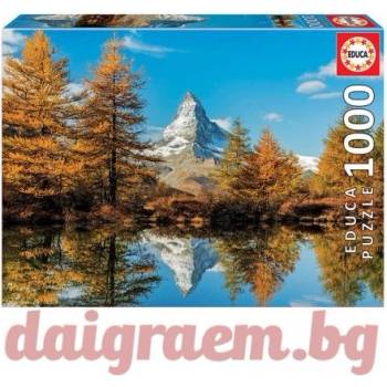 Image 1 of Educa Пъзел educa 17973 - 1000 части - Матерхорн през есента (edu17973)