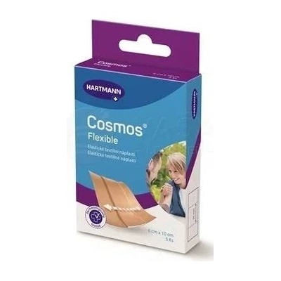Cosmos Flexibile náplasť na rany elastická 6 x 10 cm 5 ks