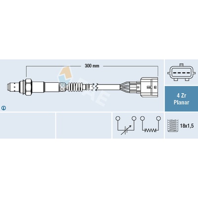 Lambda sonda FAE 77522