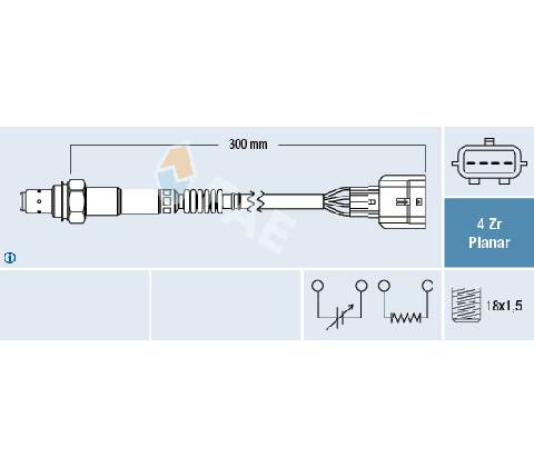 Lambda sonda FAE 77522