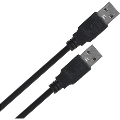 Lanberg CA-USBA-20CU-0010-BK USB 2.0, USB A, 1m