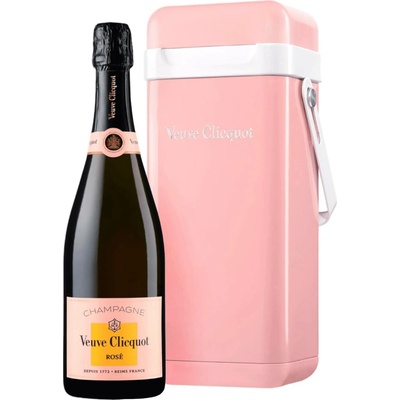 Veuve Clicquot Rosé 12,5% 0,75 l (dárkové balení cooler)