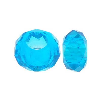 Šperky4U Skleněný navlékací korálek Rondelle RD0038