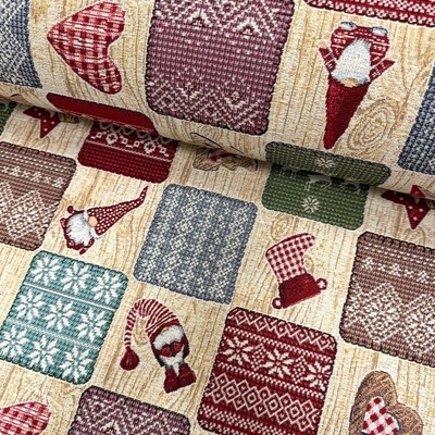 Gobelín Vánoce - Patchwork Tully