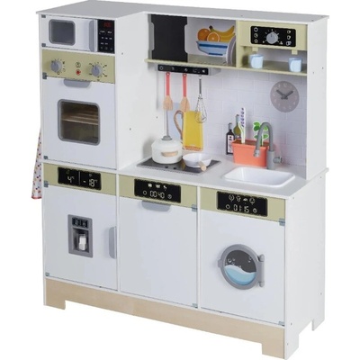 KidLand Dřevěná dětská kuchyňka Deluxe 486020 – Zboží Dáma