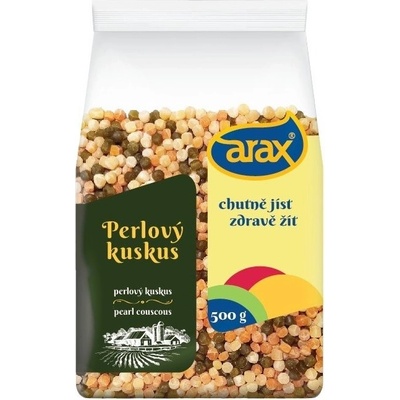 ARAX Kuskus perlový tříbarevný 0,5 kg – Zboží Dáma