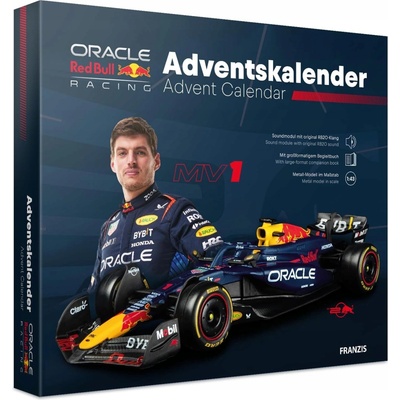 Modelárska sada Franzis 67245 Oracle Red Bull Racing Adventný kalendár