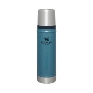STANLEY 1913 Classic Legendary Thermos Bottle 0.59L - Thermos Keeps Hot or Cold for 18 Hours - Stainless Steel Thermos Flask - BPA Free - Dishwasher Safe - Hammertone Lake - 10-11345-043