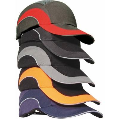 JSP HARDCAP A1+ s výztuhou kšilt 5cm černá-šedá