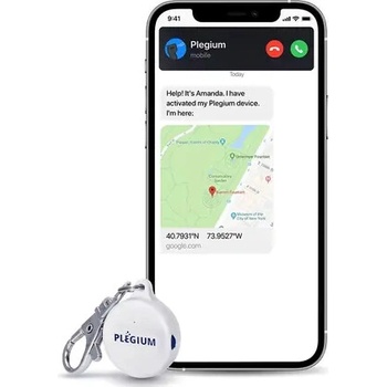 Plegium Smart Emergency Button bílý PL-SEB-WH