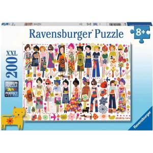Ravensburger - Puzzle Floral Paterns XXL - 200 piese
