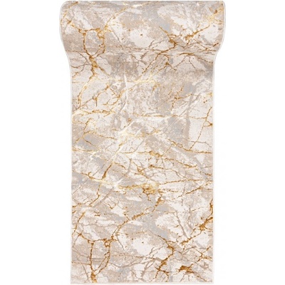 Makro Abra Golden MZ34B krémový zlatý metráž 80 cm