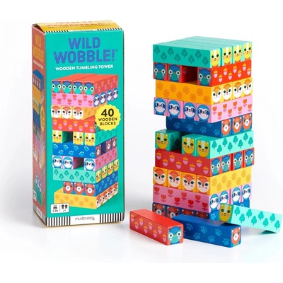 Mudpuppy Jenga Zvířata v přírodě