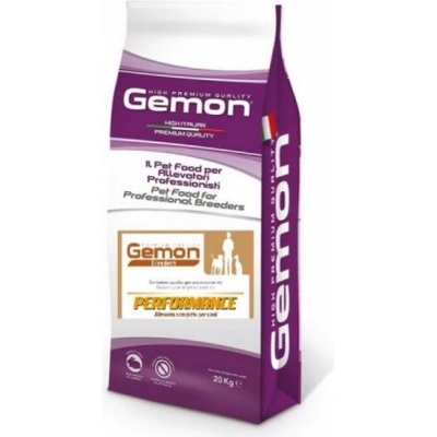 Gemon DOG Adult PERFORMANCE - Пълноценна суха храна за пораснали кучета, с повишена активност, от всички породи 20 кг, Италия - 6156
