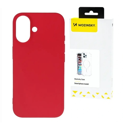 Wozinsky Silicone Case гъвкав силиконов за Samsung Galaxy S25 Ultra - червен (5907769369612)