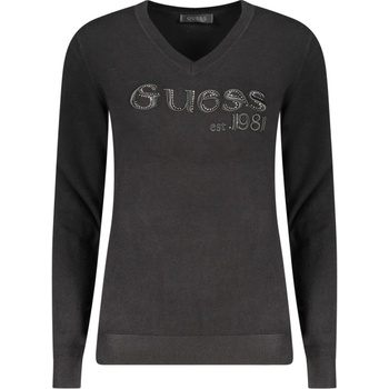 Guess jeans Дамски пуловер Guess Jeans, Размер M, Цвят Черен (W5BR41Z2NQ2_NEJBLK)