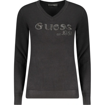 Guess jeans Дамски пуловер Guess Jeans, Размер M, Цвят Черен (W5BR41Z2NQ2_NEJBLK)